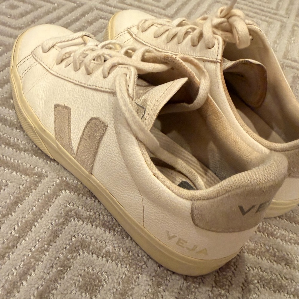 Veja Off-White Sneakers with Logo